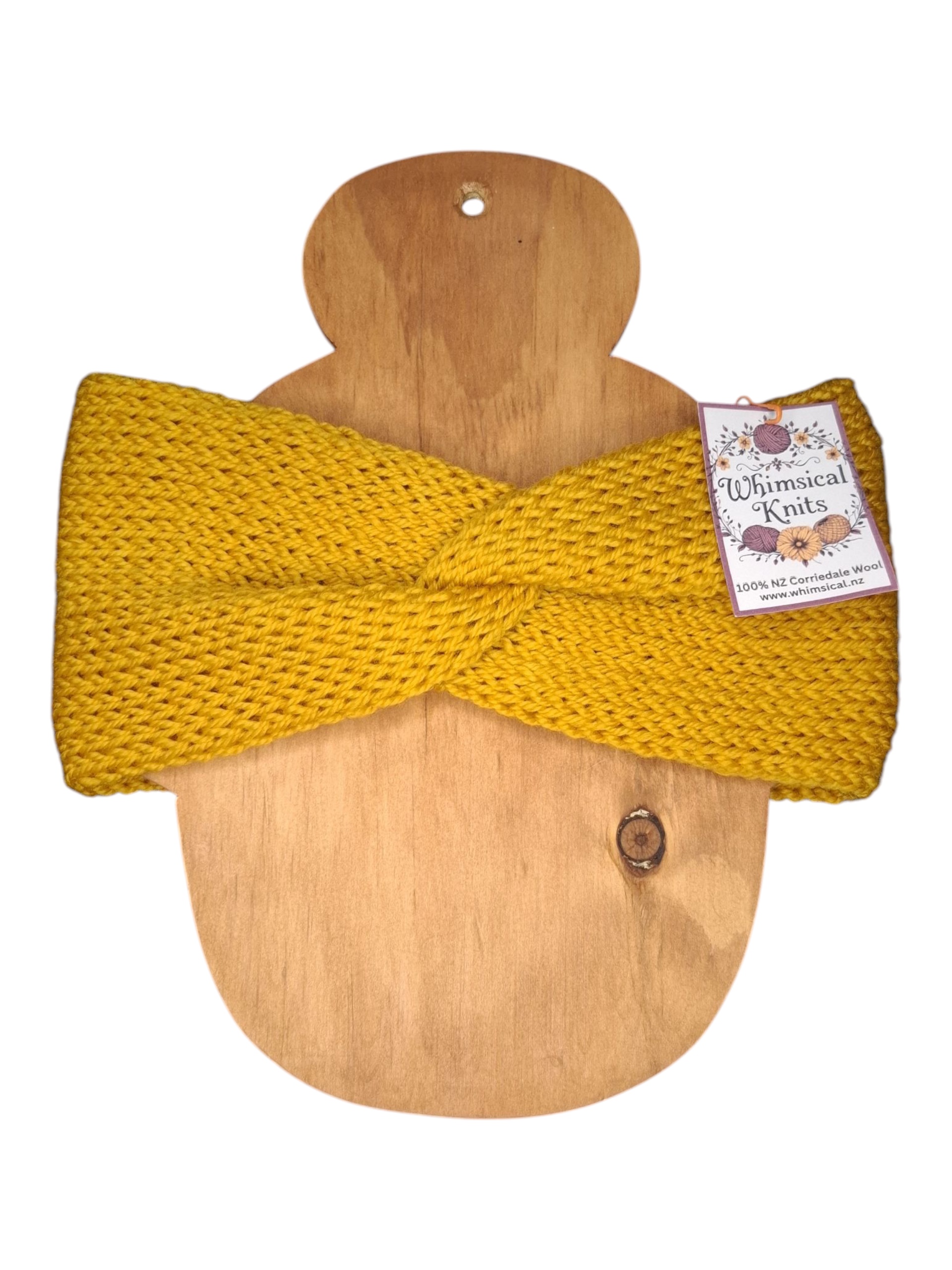 Wool Headband - Honey
