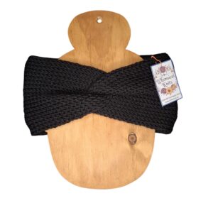 Wool Headband - Black