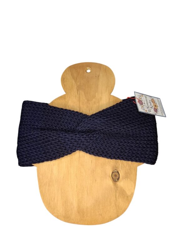 Wool Headband - Navy