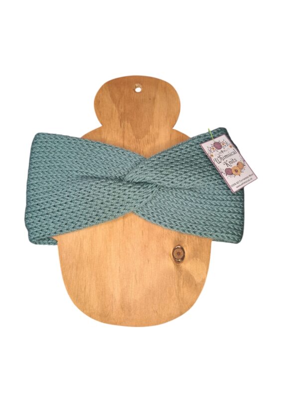 Green Mist Corriedale Wool Headband