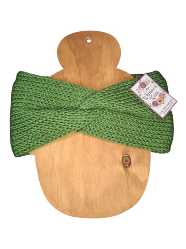 Kale Corriedale Wool Headband