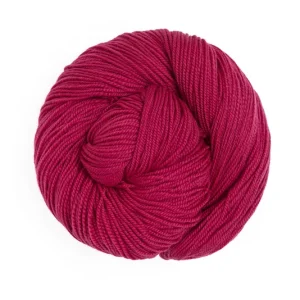 Alternative view of Raspberry Corriedale Wool Headbands